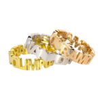 Anello 3D in Oro 18k Personalizzabile
