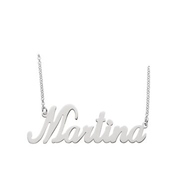 Collana in Argento 925 con nome personalizzabile