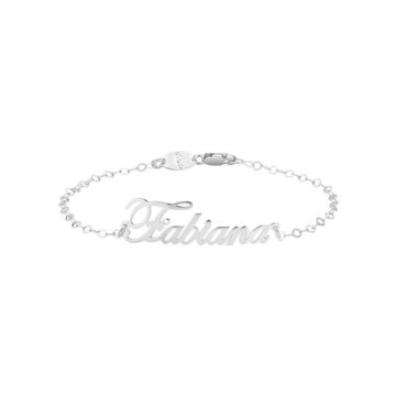 BRACCIALE IN ORO 18KT CON NOME PERSONALIZZATO