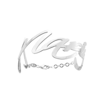 Bracciale nome personalizzato in argento 925