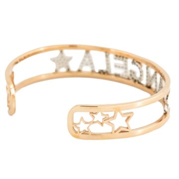 Bracciale Personalizzabile Nome Stelline Zirconi