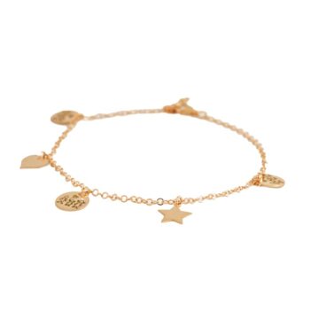 Bracciale in Argento 925 con Pendenti