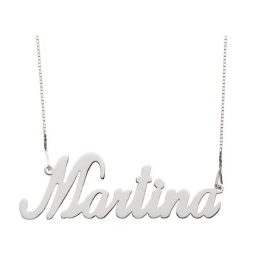 Collana in Oro 18 kt con il tuo nome 45mm