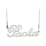 Collana in Oro 18 kt con il tuo nome 40mm