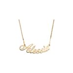 Collana Oro 18 kt personalizzabile con il tuo nome 25mm