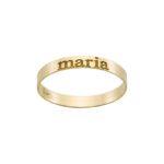 Fedina in Argento 925 personalizzabile 3mm