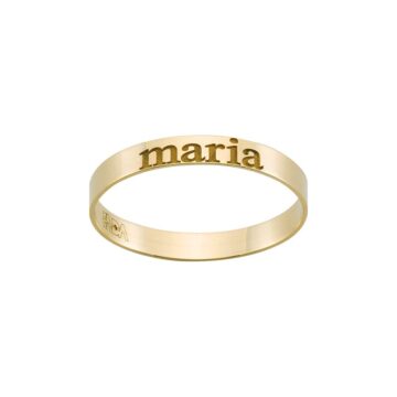 Fedina in Argento 925 personalizzabile 3mm