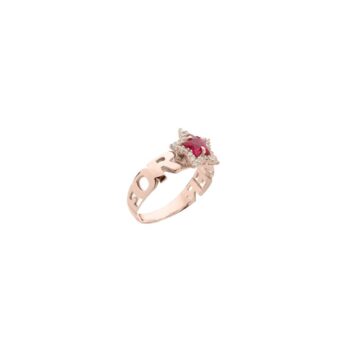 Anello Forever con pietra colorata taglio stella in argento 925