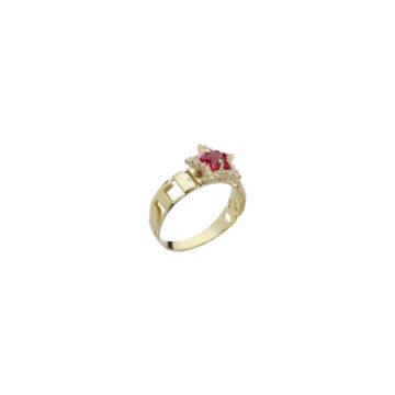 Anello Ti Penso con pietra Stella in Argento 925 linea Le Dediche