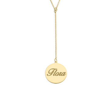 Collana medaglietta con nome in Argento 925