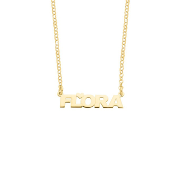 Collana Nome e Cuore in Argento 925