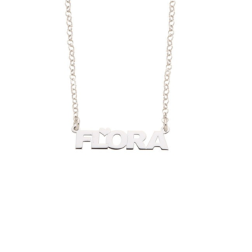 Collana Nome e Cuore in Argento 925