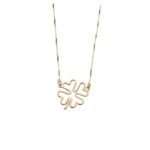 Collana Quadrifoglio in Oro 18kt