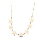 Collana sette Stelle in Oro 18kt
