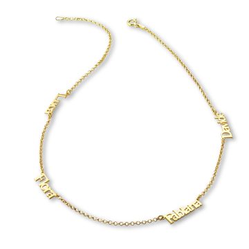 collana personalizzata con nomi