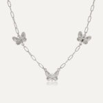 Collana Butterfly in argento 925