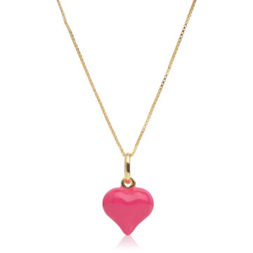 Collana in argento 925 con cuore