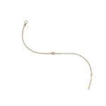 Bracciale tennis con cuore in argento 925