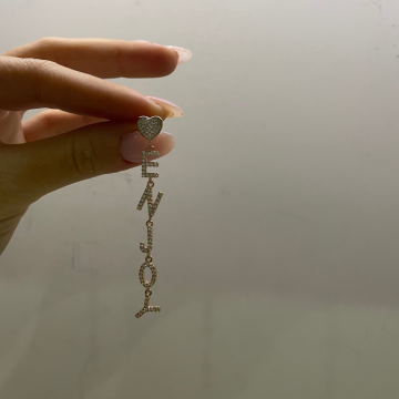 Orecchino enjoy in argento925