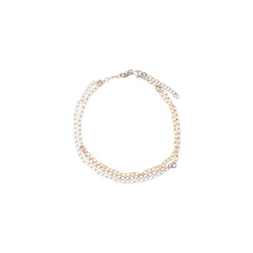 Bracciale tricolor in argento 925
