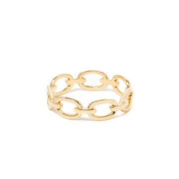 Anello catena in argento 925